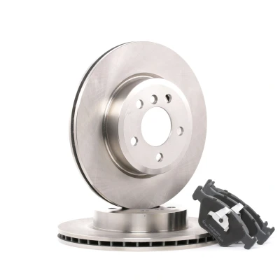 Imagen de MAPCO 47787HPS Kit de discos y pastillas freno Eje delantero ventilado Chapa antichirridos