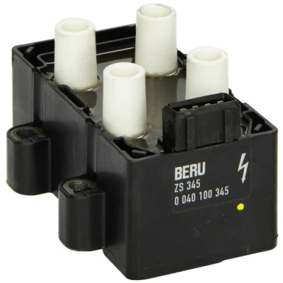 Imagen de BERU ZS345 Bobina de encendido 4 12 Sawtooth sin electrónica, cable encendido, unidad control RENAULT: CLIO 2, 1, LAGUNA 2