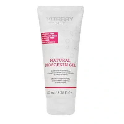 Imagen de vitabay Crema Vaginal 80% Extracto de Ñame 64% Diosgenina Extrafuerte Nano Libre Para Pieles Sensibles Probado En Laboratorio (Gel Natural, 100ml (Paquete 1))