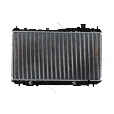 Imagen de NRF 53570 Radiador, refrigeración del motor Aluminio 658 350 16 con piezas de montaje Aletas soldadas HONDA: CIVIC 7 Coupe