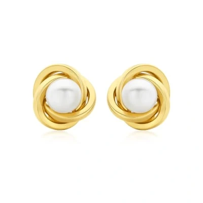 Imagen de Carissima Gold Pendientes de mujer con oro amarillo 9 K (375) y perla