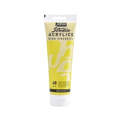 Imagen de Pébéo Acrílico Fine Studio Pintura acrílica Amarillo Primario Opaco 250 ml