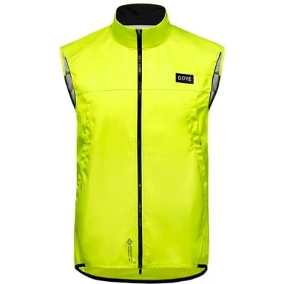 Imagen de GORE WEAR Chaleco De ciclismo transpirable para hombre, Ropa todos los días, secado rápido y cortavientos