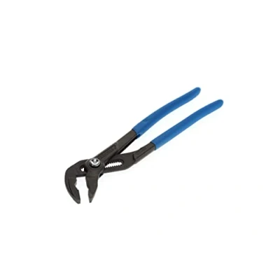 Imagen de GEDORE Tenaza pico loro, Alicates Anchura de sujeción hasta 38 mm, Posición fija con botón, Seguro antipellizcos, Plana, Cromada, 142 10 TL