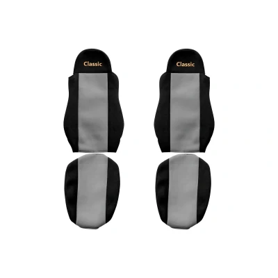 Imagen de F CORE Classic PS01 GRAY Cubreasiento gris textil