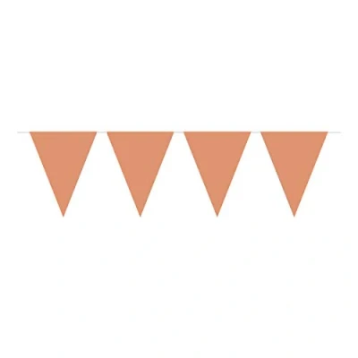 Imagen de Folat Bunting Garland rosa 10 m, color oro rosado (22626)