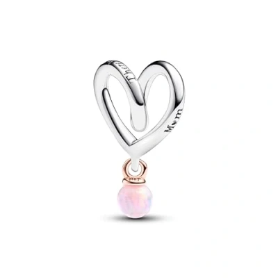 Imagen de PANDORA Charm Moments 783242C01 corazón bicolor