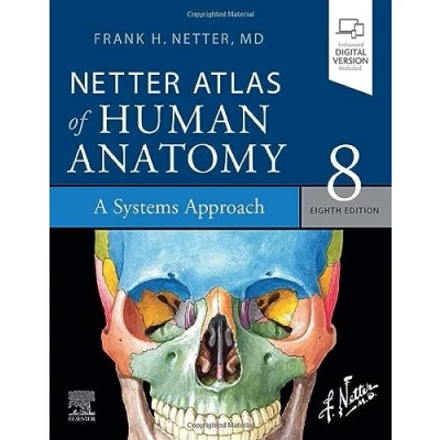 Imagen de Netter Atlas Of Human Anatomy: A Systems Approach Paperback + Ebook