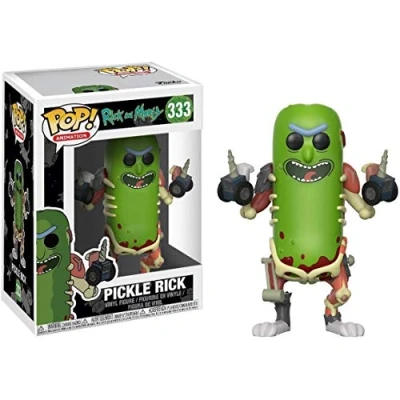 Imagen de Funko Pop! Animation: R&amp;M Pickle Rick And Morty Figura de Vinilo Coleccionable Idea Regalo Mercancia Oficial Juguetes para Niños y Adultos TV Fans