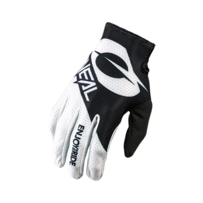 Imagen de O&#039;Neal Guantes de Ciclismo y Motocross MX MTB DH FR Downhill Freeride Materiales duraderos Flexibles, Palma ventilada Guante Matrix Adulto Negro Blanco Talla XXL