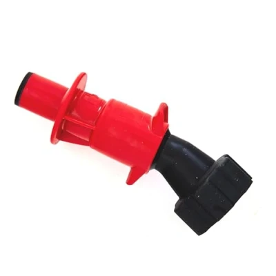 Imagen de BW© Boquilla &quot;Smart&quot; con protección antigoteo para bidón de combustible Proper, gasolina metal, 2 litros, fabricado en Europa