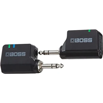 Imagen de BOSS Sistema de instrumentos inalámbrico compacto WL 20, sistemas Plug and Play para guitarra, bajo y otros electrónicos, simulación tonos por cable incorporada