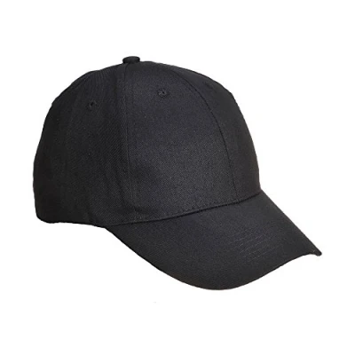 Imagen de Portwest Gorra Baseball De Seis Paneles, Color: Negro, B010BKR