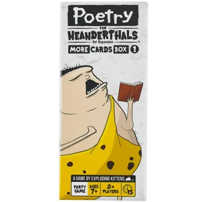 Imagen de Exploding Kittens Poetry for Neanderthals Expansion Pack by Card Games Adults Teens &amp; Kids Fun Family