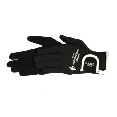 Imagen de PFIFF 101391 Guantes de equitación para Mujer, Color Negro, Talla L