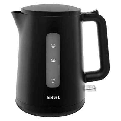 Imagen de Tefal KO2008 Principio Select Hervidor de agua 2400 W Depósito 1,7L Interruptor encendido/apagado automático Filtro antical Negro Mate