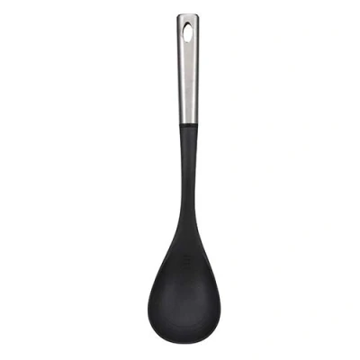 Imagen de MasterPRO Q3541 Cuchara de Cocina 40x8,2 cm Bergner colección Foodies, Nylon/Acero Inoxidable
