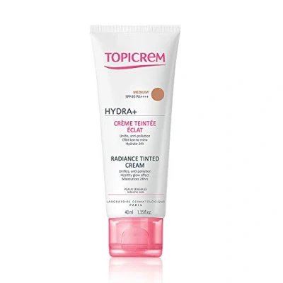 Imagen de Topicrem Hydra plus Crema Con Color Ligero 40ML. 1 Unidad 1.35 fl.oz