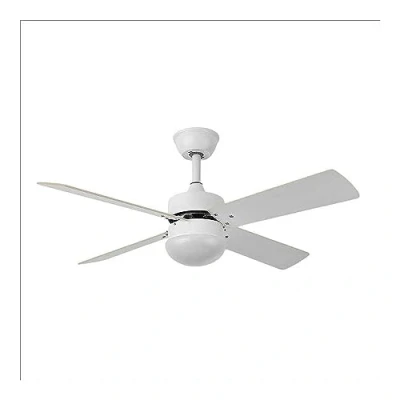 Imagen de Ventilador blanco con luz SOFIA motor DC FABRILAMP