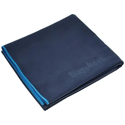 Imagen de Playshoes Toalla multifunción Unisex, de baño Microfibra, Manta portátil, Azul Marino, 80 x 160 cm