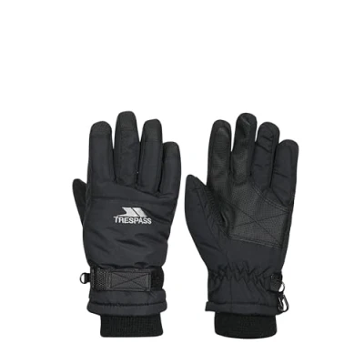 Imagen de Trespass Ruri II Guantes de Nieve, Unisex niños, Negro, Size 5/7