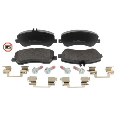 Imagen de MAPCO 6703HPS Juego de pastillas freno Eje delantero preparado para indicador desgaste con tornillos pinza accesorios MERCEDES BENZ: GLK