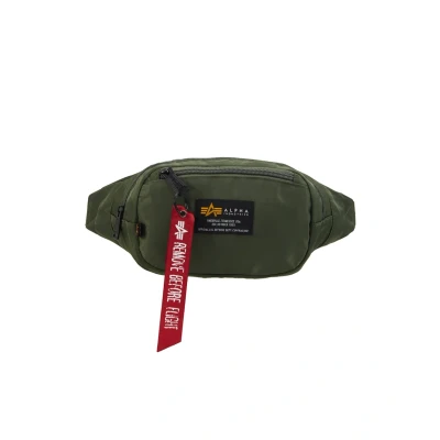 Imagen de Alpha Industries CREW Waist BAG Unisex Riñonera, Talla: One Size, Sage green