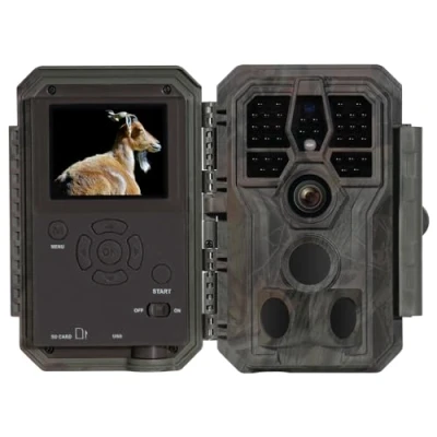 Imagen de GardePro A5 Câmara de Caça 48MP 1296P H.264 Vidéo, Camara Fototrampeo con Alcance Visión Nocturna 30m y 0,1s Tiempo Activación, LED IR 940 NM No Glow, IP66
