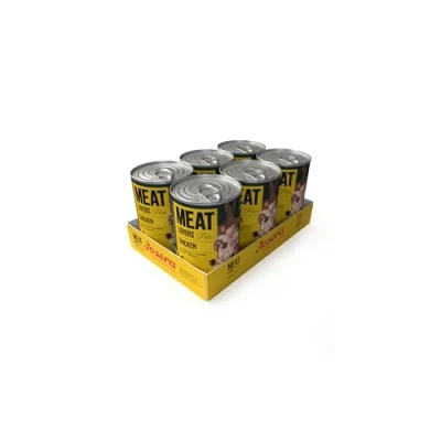 Imagen de Josera Meat Lovers Pure Chicken alimento húmedo para perros alto contenido en carne sin cereales Delicioso pollo completo 6 x 400 g