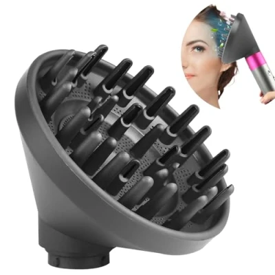 Imagen de Dxyue Accesorio difusor para Dyson Airwrap Styler HS01 HS05, convierte tu Air Wrap en un secador de pelo