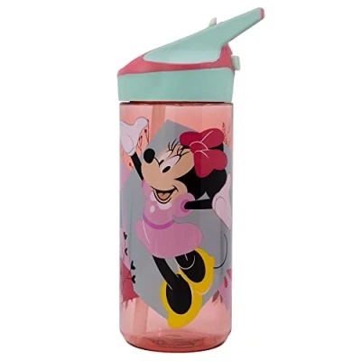 Imagen de Botella de agua infantil reutilizable tritan 620 ml Minnie Mouse