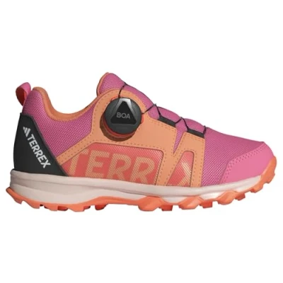 Imagen de adidas Terrex Agravic Boa Trail Running Shoes, Zapatos Altos Que no Son de fútbol, Pink Fusion/Putty Mauve/Core Black, 39 EU