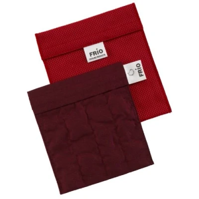 Imagen de Frio Bolsa isotérmica para mantener insulina, color rojo, 14 x 15 cm