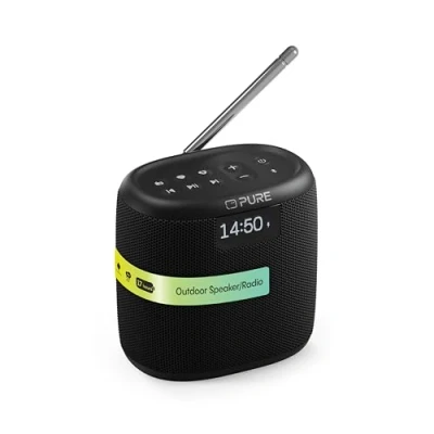 Imagen de Altavoz Portátil Bluetooth Pure Woodland Mini Negro