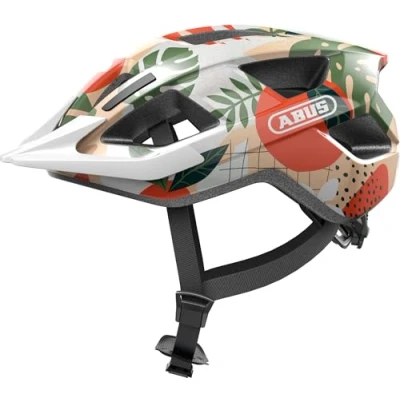 Imagen de ABUS Aduro 3.0 LED casco de bicicleta, ciudad deportivo en un diseño elegante para el día a y excursiones deportivas, con luz trasera, hombres mujeres, talla L, naranja
