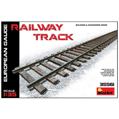 Imagen de MiniArt 35561 Accesorio para maquetas Railway Track European Gauge