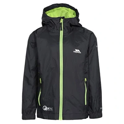 Imagen de Trespass Qikpac Packaway JKT TP75 Chaqueta, Niños, Negro (Blk), 3/4