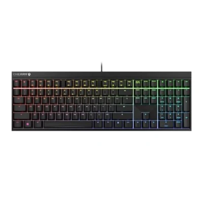 Imagen de CHERRY MX 2.0S, Teclado Gaming con Cable e Iluminación RGB, Distribución de Europeo (QWERTY), Diseñado en Alemania, Switches RED Originales, Negro