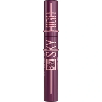Imagen de Maybelline New York Lash Sensational Sky High Máscara de Pestañas, Longitud sin límites y Volumen Redefinido, Tono Burgundy Haze, 7,2 ml