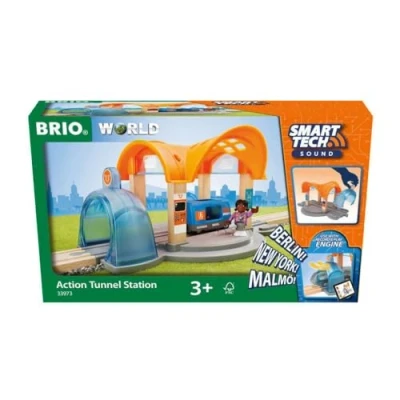 Imagen de BRIO Estación con túneles de acción Smart Tech Sound