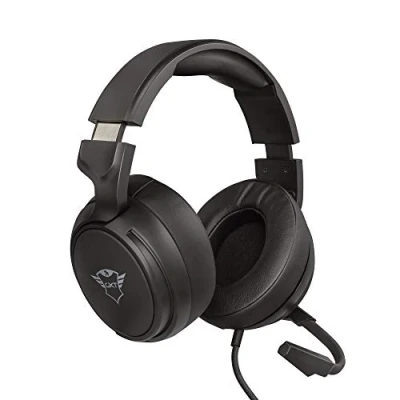 Imagen de Trust Cascos Gaming GXT 433 Pylo Auriculares Gamer con Micrófono Plegable, Unidades de Altavoces Activos 50 mm, Cable Trenzado, para PS4, PS5, PC, Nintendo Switch, Xbox One, Series X Negro