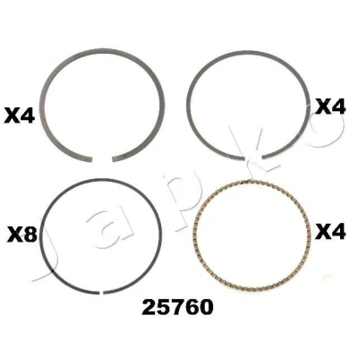 Imagen de JAPKO 425760J Segmentos de Pistón NISSAN: 200SX