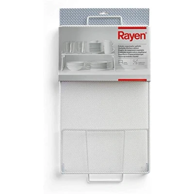 Imagen de Rayen Estante Organizador Apilable Multifuncional Dimensiones: 41 x 25,5 15 cm Blanco