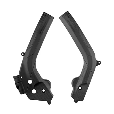 Imagen de POLISPORT 8466600001 Juego de protectores chasis fabricados en plástico duradero y resistente a los impactos compatible con motocicletas KTM,Husqvarna color negro