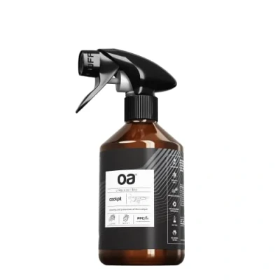 Imagen de OA Limpia Salpicaderos Coche CAR Cockpit (250 ml) I Limpiador de Restaurador Plasticos Hidratador Efecto Mate PFC free