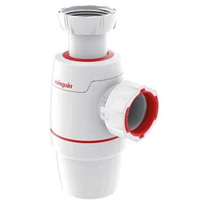 Imagen de Wirquin 30722152 Neo, sifón de Lavabo Diámetro 32, Blanco