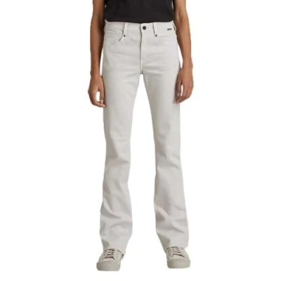 Imagen de G STAR RAW Noxer Bootcut Jeans, Vaqueros para Mujer, Beige (whitebait D21437 C669 1603), 26W / 32L