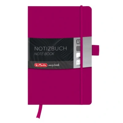 Imagen de Herlitz 11369071 my.book Classic Libreta A5, 96 hojas, papel en blanco, color fucsia