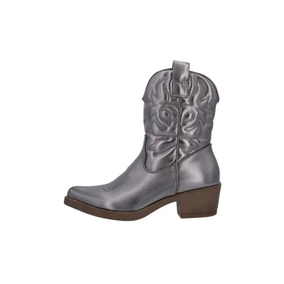 Imagen de Elara Botines Mujer Botas de Vaquero Chunkyrayan DES952P Golden PU 36