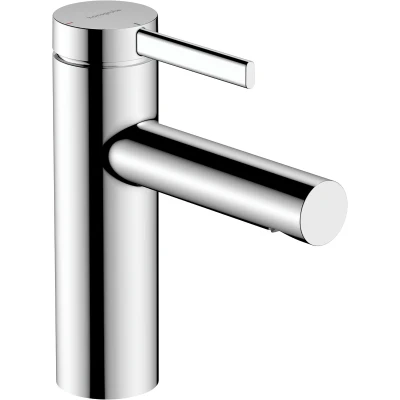 Imagen de hansgrohe Zesis S grifo lavabo con vaciador Push Open, ahorro de energía (CoolStart), monomando lavabo, altura del caño 104 mm, agua (EcoSmart+), cromo, 74724000